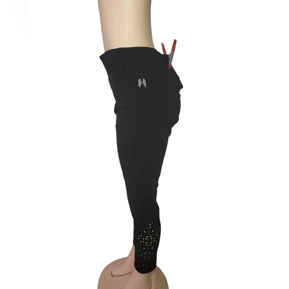 Victoria's Secret Black Leggings with Cutout Design - Picture 2 of 8